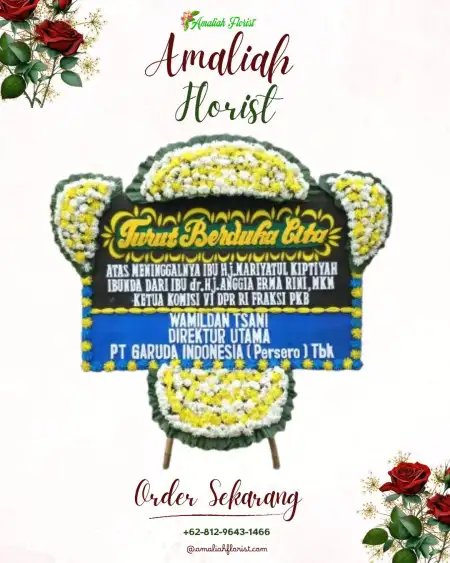 Papan Bunga Duka Margonda